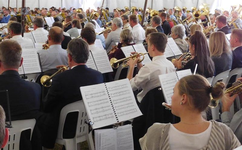 Brass Band Festival In Uelzen 2018. Brass-Band Association