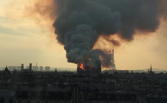 Notre Dame Fire Golgotha