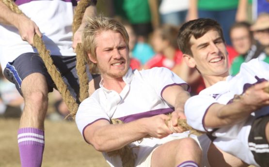 Felsisa Youth Day. Tug-of-war